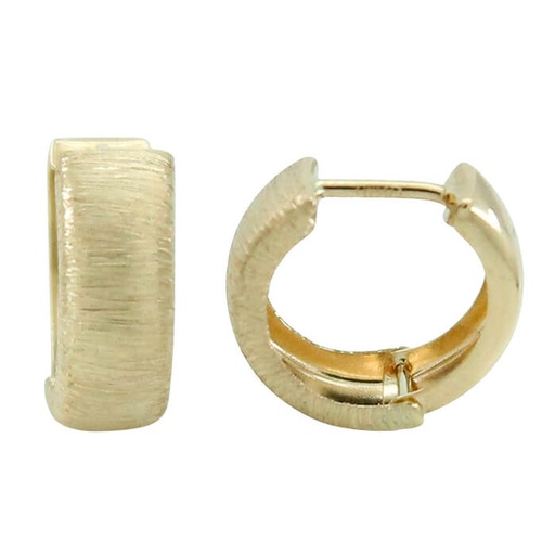 [5794] PENDIENTES MEDIO ARO TALLADO 13x5MM.