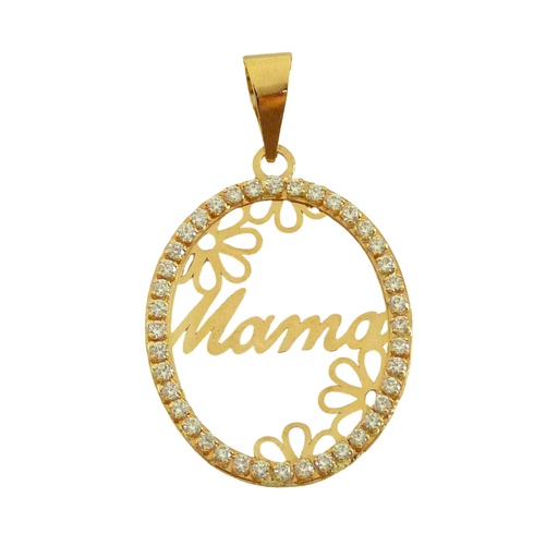 [5603] COLGANTE OVAL MAMA 19x15MM