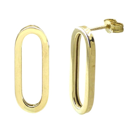 [5585] 20MM LINK EARRINGS.PUSHBACK.