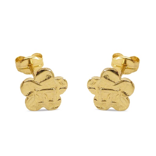 [4785] PENDIENTES FORMA DE FLOR.CIERRE DE PRESION.