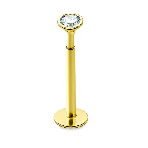 [1143] 2MM CZ LIP PIERCING.