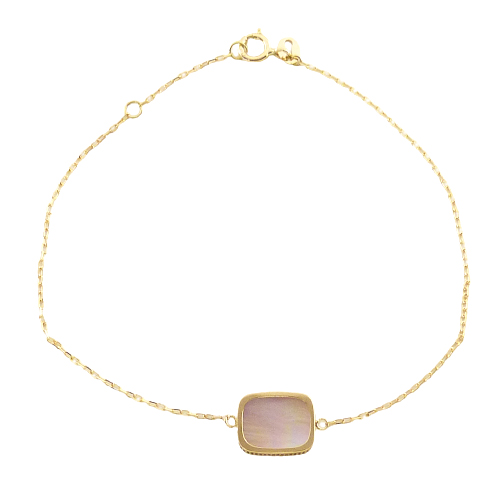 [5384/PU] ANTIC MOTHER OF PEARL BRACELET.17CM.