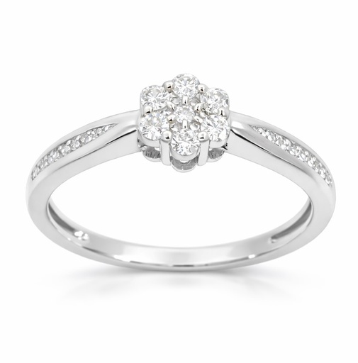 [B4174/0.18B] SORTIJA BRILLANTES  DI 17 RD 0.04 6 RD 0.13 DI 6 RD 0.01 SI-H